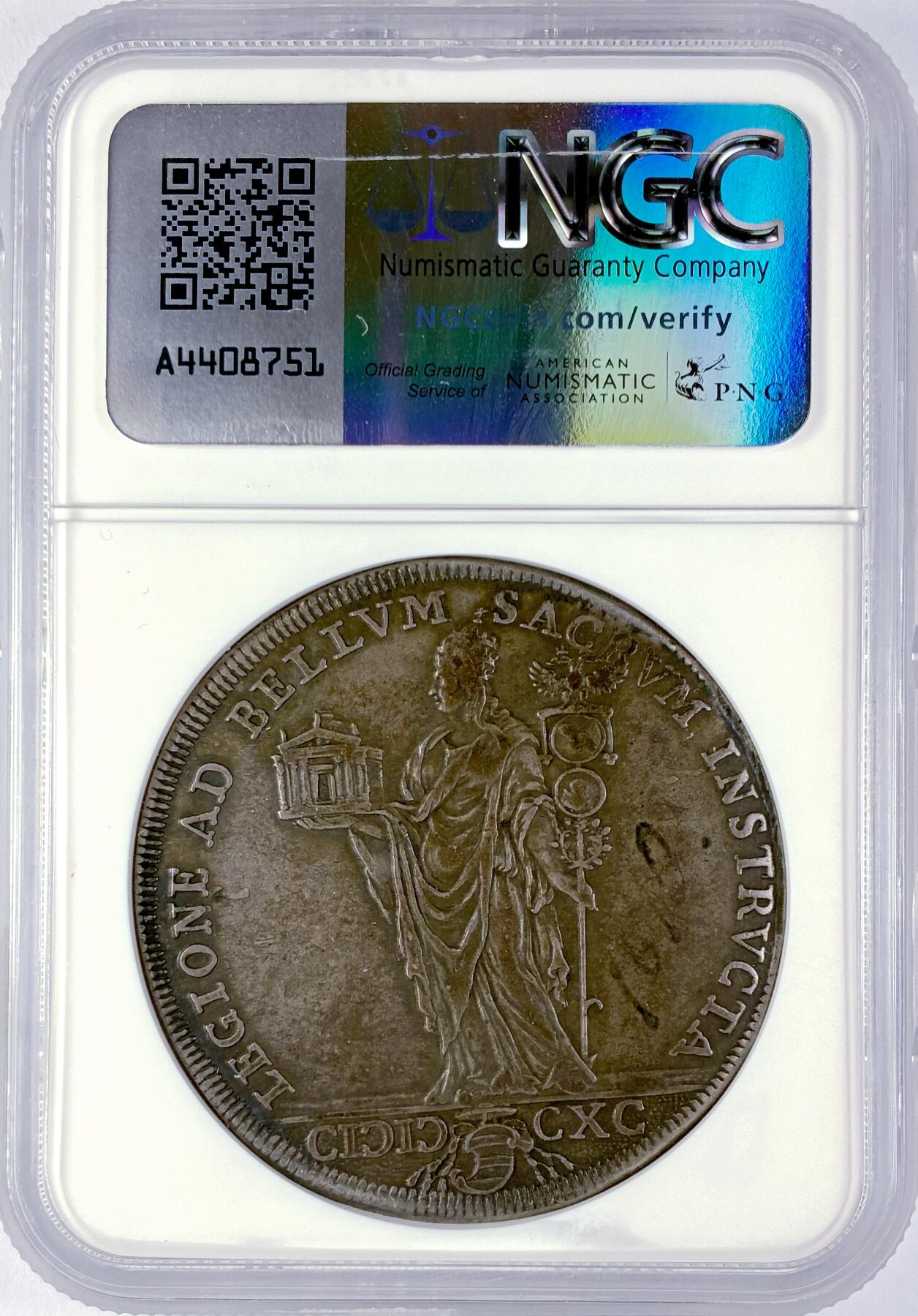 【雨安】【直播拍卖】【世界币章119期-评级币】2025-12-06 周六 19:30 保真 [评级欧洲] Italy 意大利 Papal梵蒂冈 1PIA 1690年 亚历山大八世  NGC-VF35