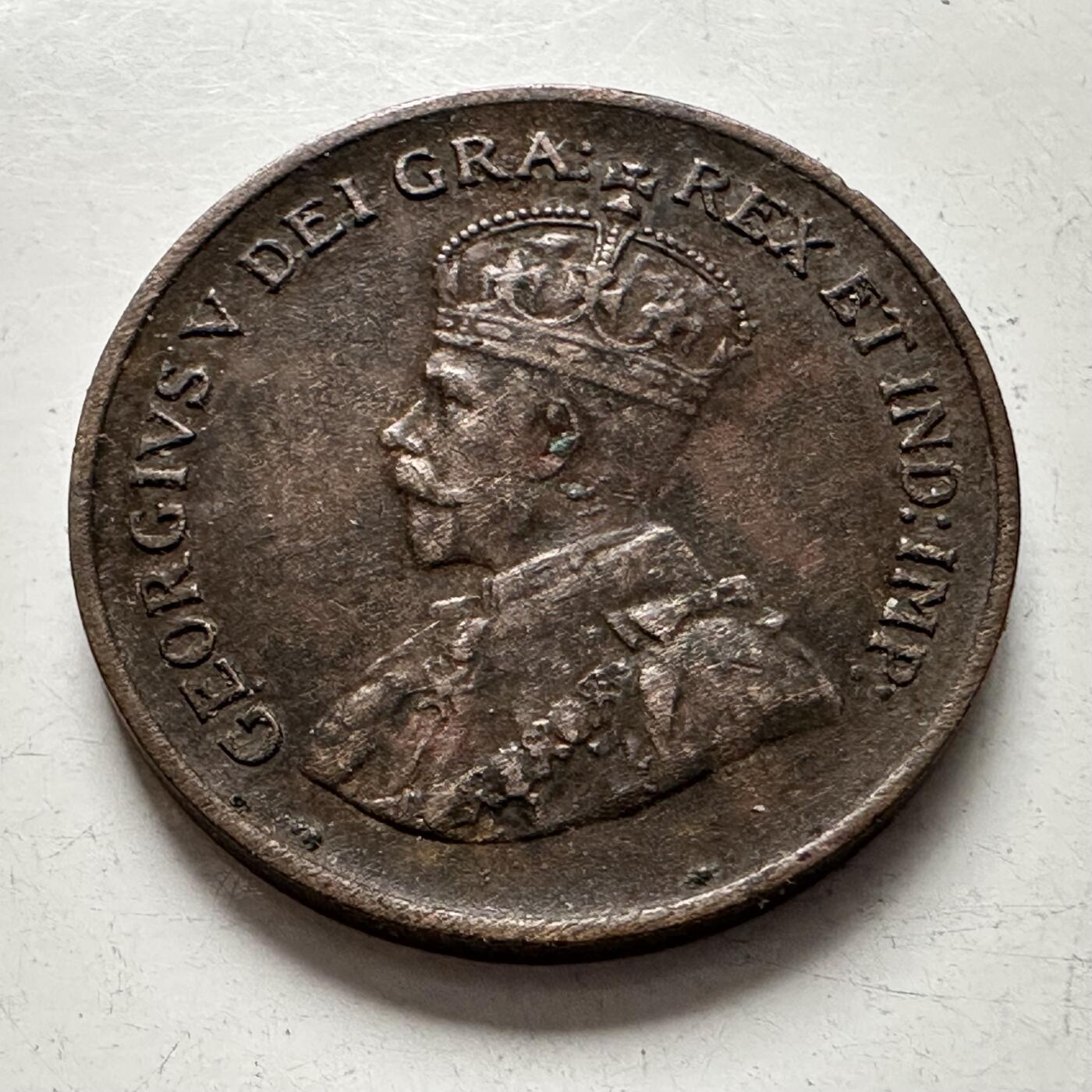 🌹外币初藏🌹🐯2025年第136场  每周二四六晚8️⃣点 接代拍 加拿大1934年一分