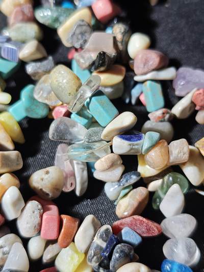 91期回流戒指饰品杂件纪念章丝路钱币专场 - 天然石