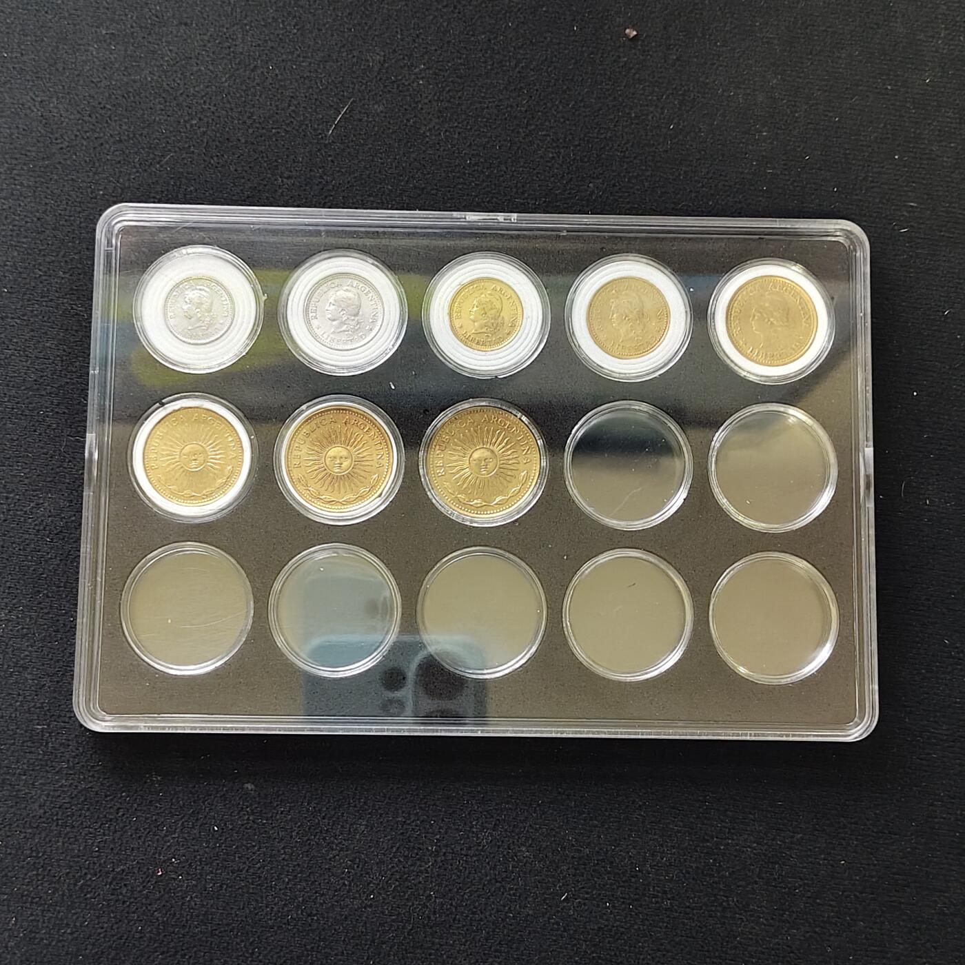 【全场包邮】纯粹捡漏拍482场（免费代拍第19场）-币封+套装+富兰克林（注意佣金） 【盒装套币】阿根廷各年份2套14枚2盒