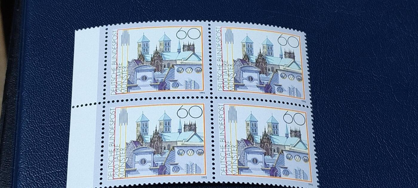 德国邮票专场，都是四方联