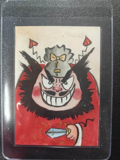 天玑星卡拍第146期《12.4周四截拍》持续收拍收评中 满赠卡需备注 - 【手绘卡】小火柴 钟馗 手绘卡