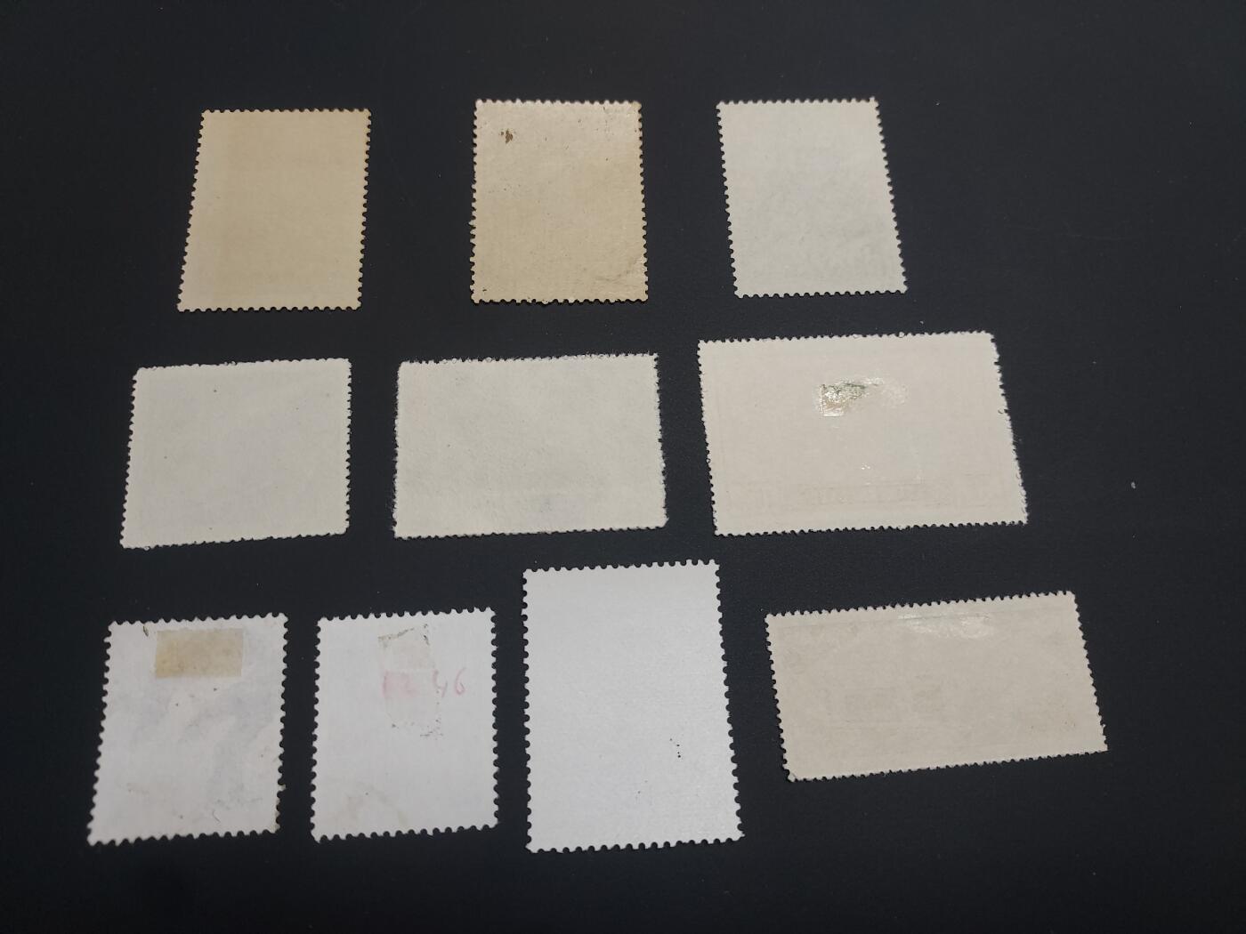 理想集藏 / 博彦收藏   12月10日 8点 邮票专场 全场包邮 老纪特 盖销/旧票10枚，个别瑕疵，大部分上品