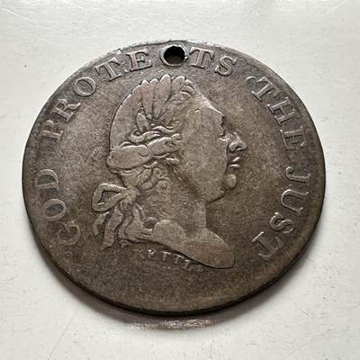 🌹外币初藏🌹🐯2025年第136场  每周二四六晚8️⃣点 接代拍 - 英国1810年乔治三世登基50周年纪念章 铜章24.5毫米