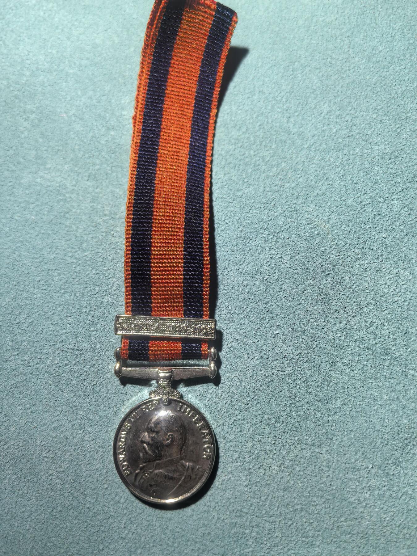 盛世勋华——号角文化勋章邮票专场拍卖第291期 英国运输奖章迷你章 带南非饰条 少见