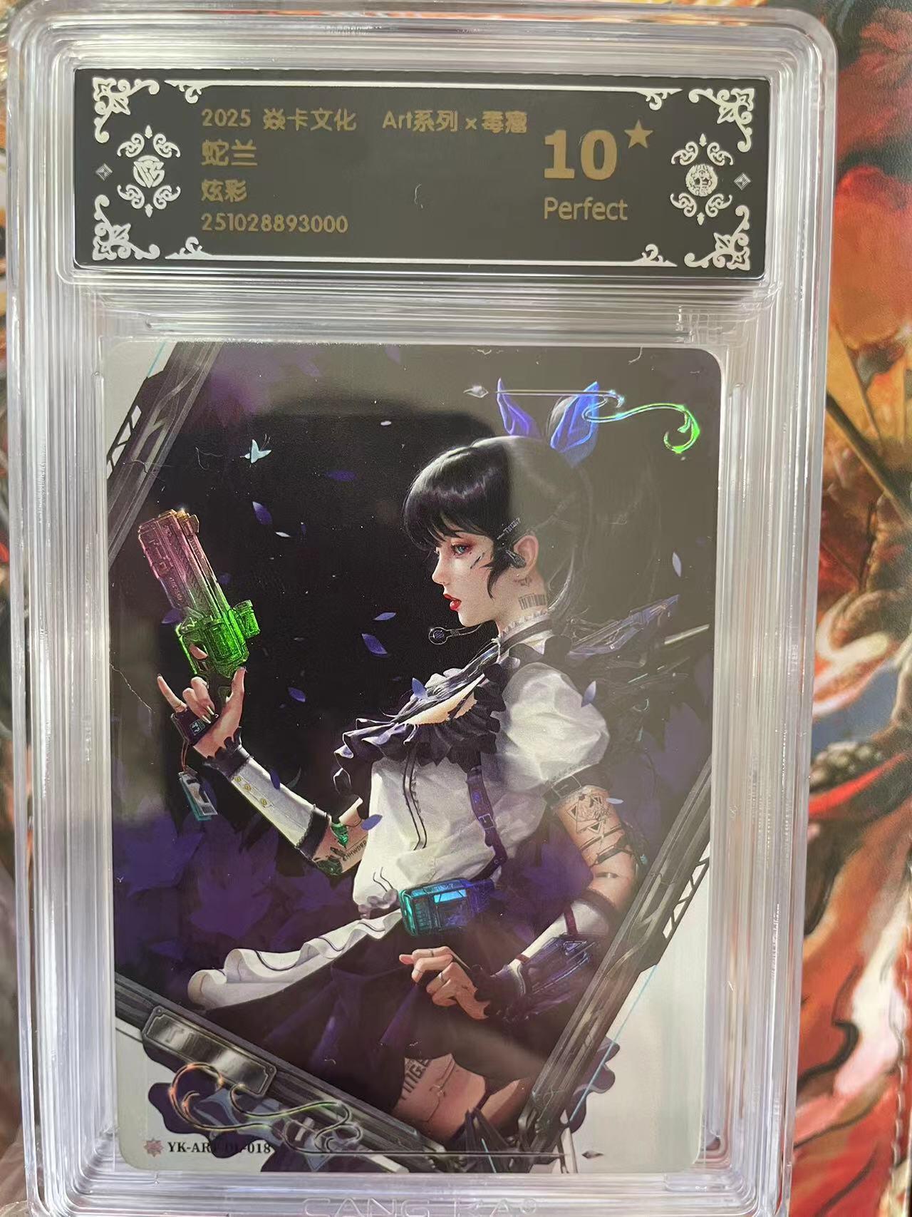 第十五期 2025 焱卡文化 Art系列x毒瘤
蛇兰
炫彩 爆金