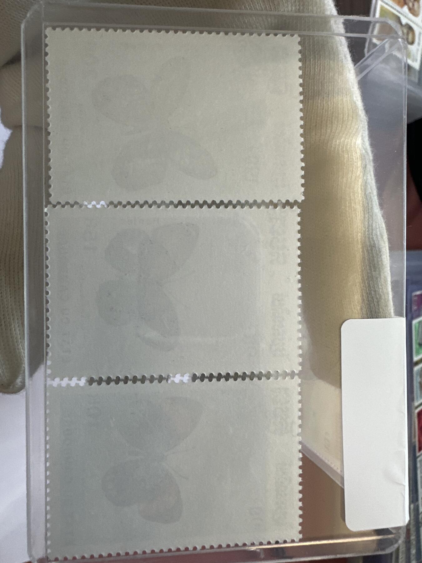 12.6邮票专场 柬埔寨1989年蝴蝶系列6枚