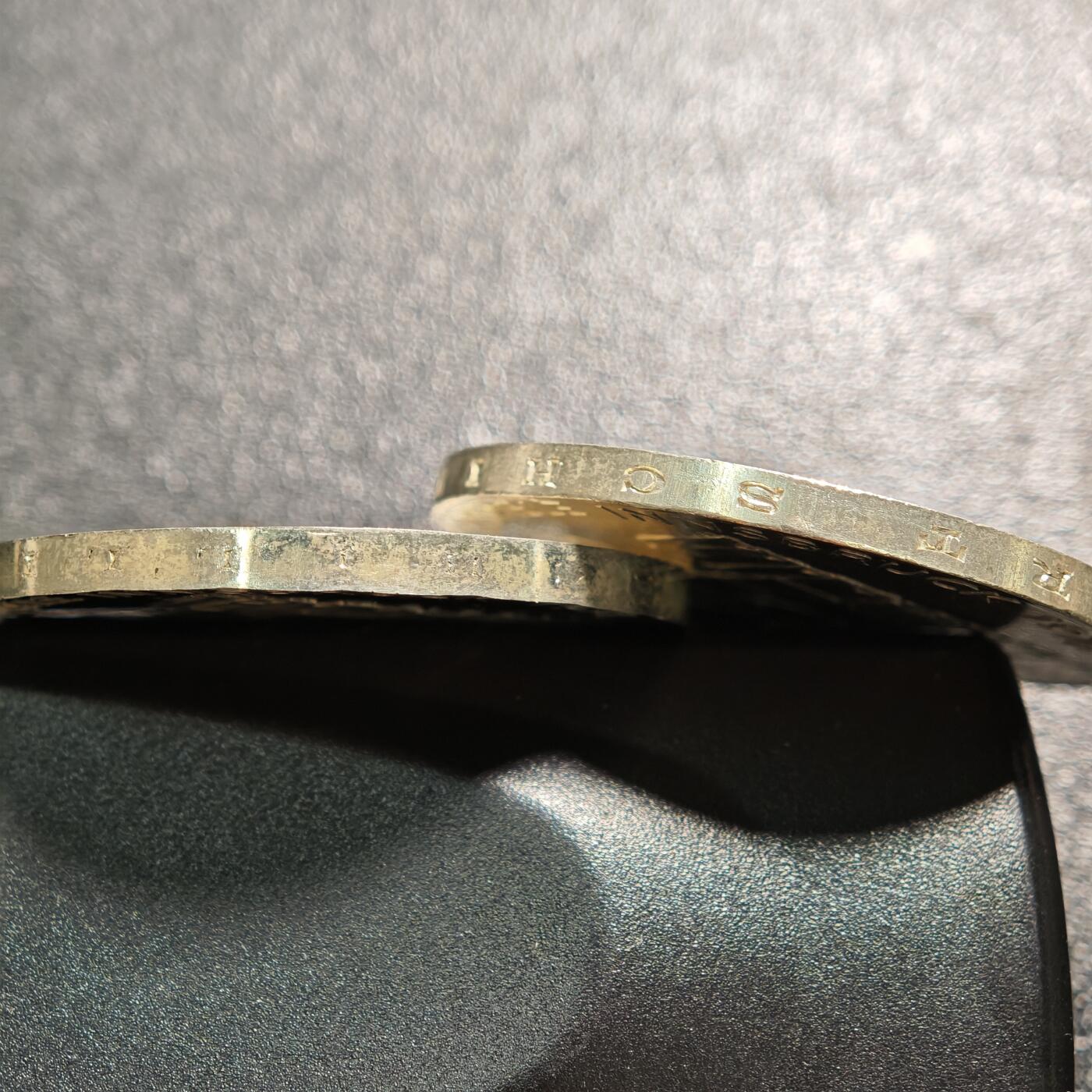 【德藏】世界币章拍卖第156期（拍品征集中~欢迎藏友联系） 2枚一组 1976年 奥地利因斯布鲁克冬季奥运会100先令纪念银币 精制普制各一枚 直径约：36mm/枚；重约：24g/枚