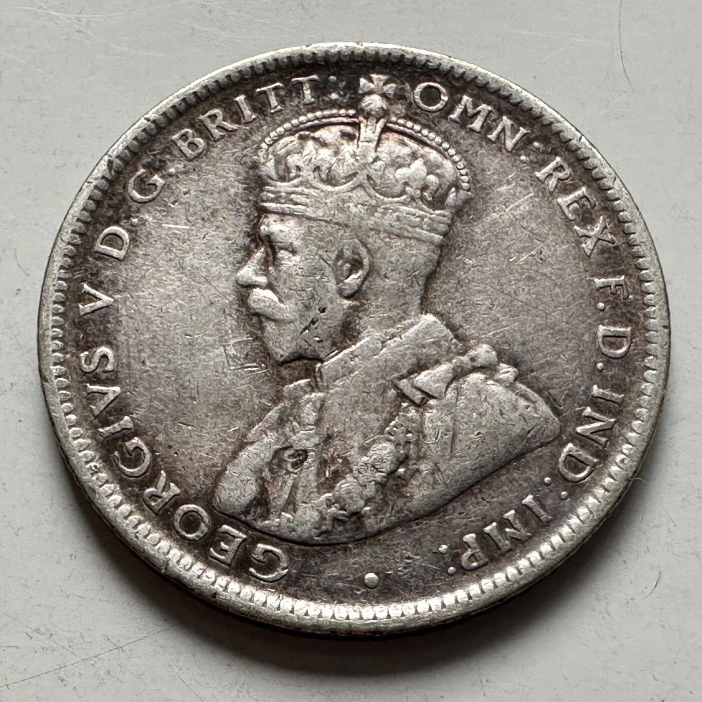 🌹外币初藏🌹🐯2025年第136场  每周二四六晚8️⃣点 接代拍 澳大利亚1917年一先令银币5.65克92.5高银