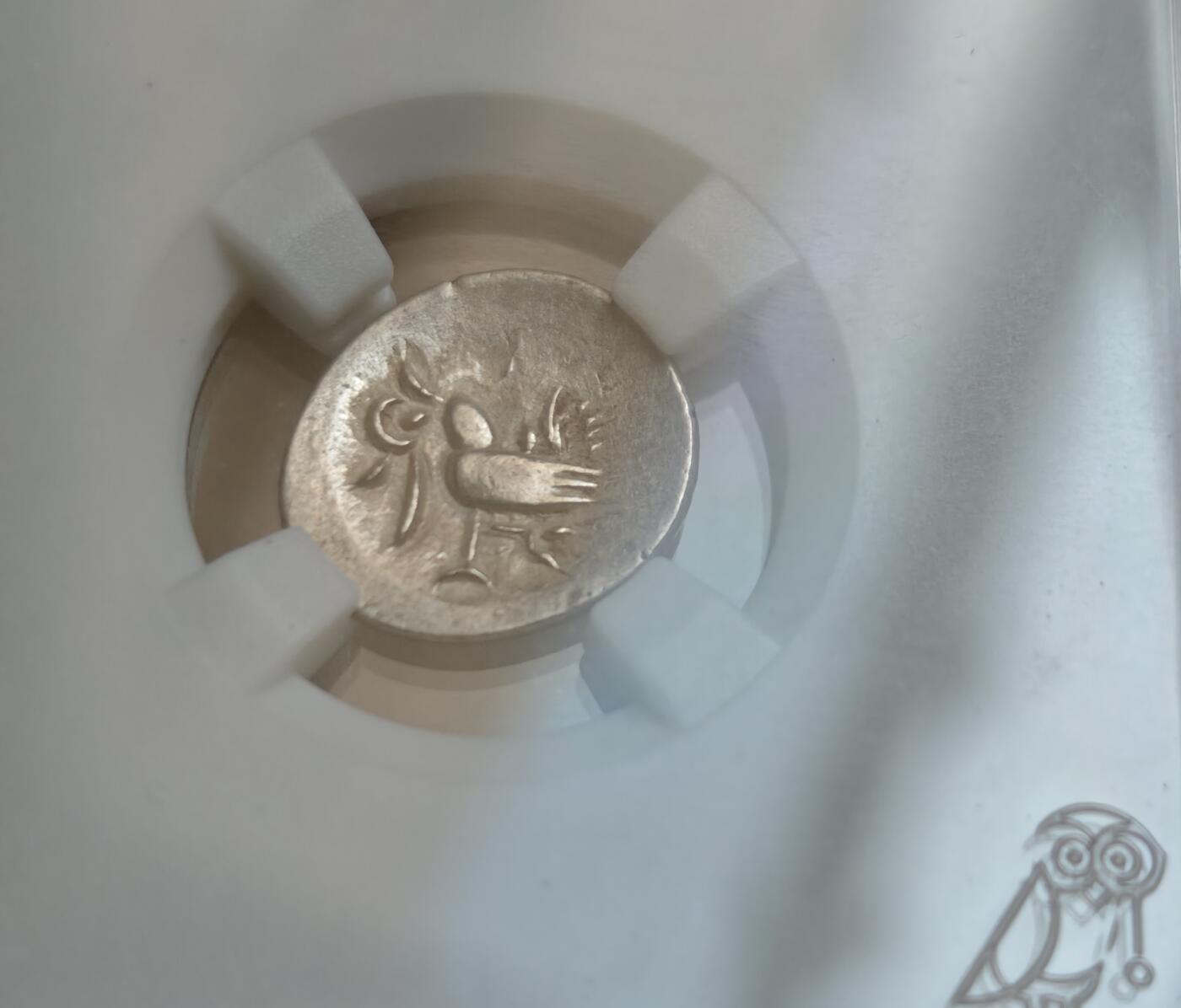 瓶子🏺第219期拍卖会   1847-1860年 柬埔寨金边王朝 安东国王时期 柬埔寨红鸟 2佩银币