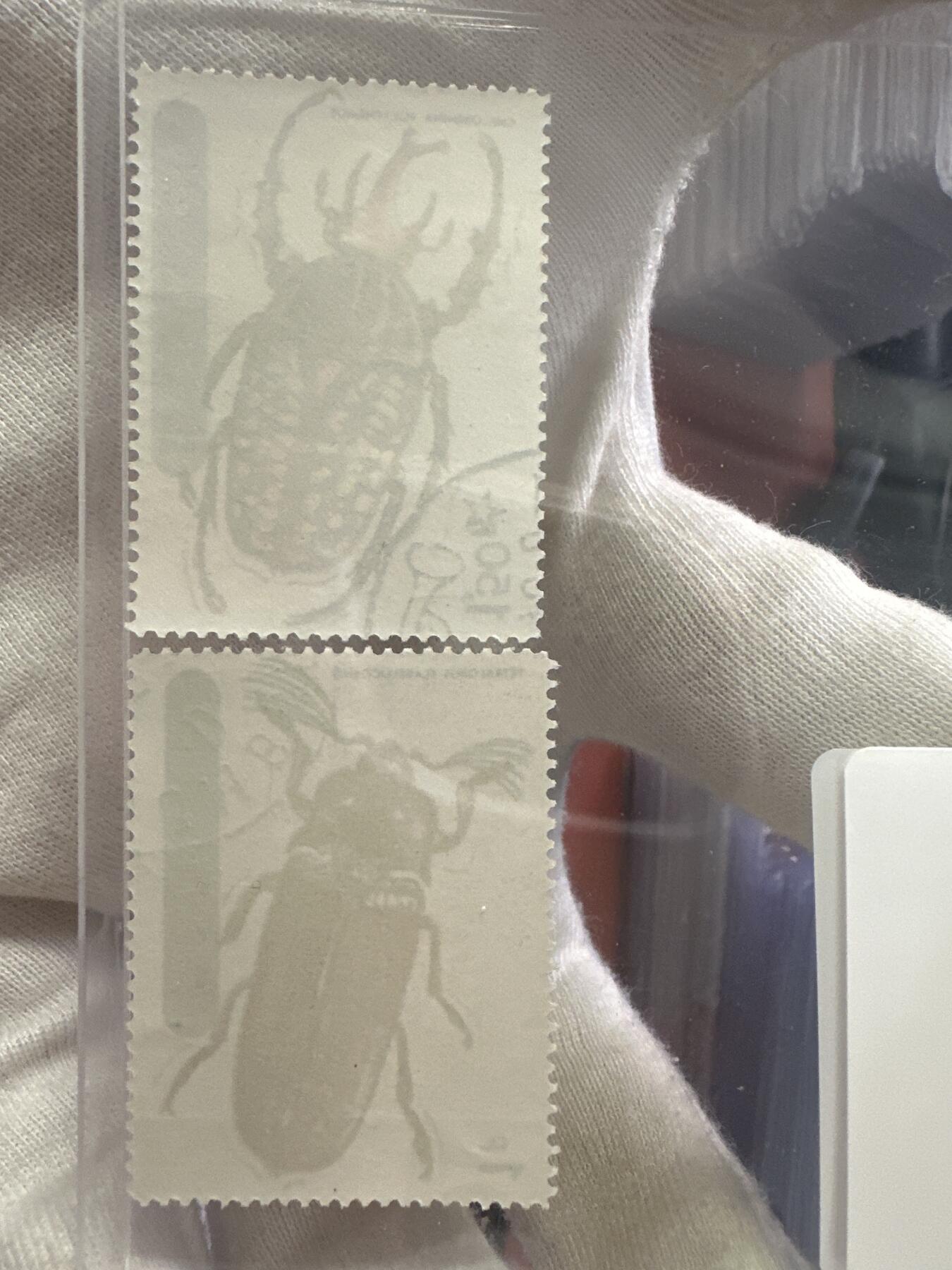 12.6邮票专场 布隆迪1970年昆虫系列2枚