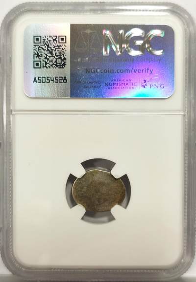 博洋堂世界钱币拍卖第150期（全场包邮） NGC AU50 柬埔寨1600-1860年神鸟2PE银币，原味深打