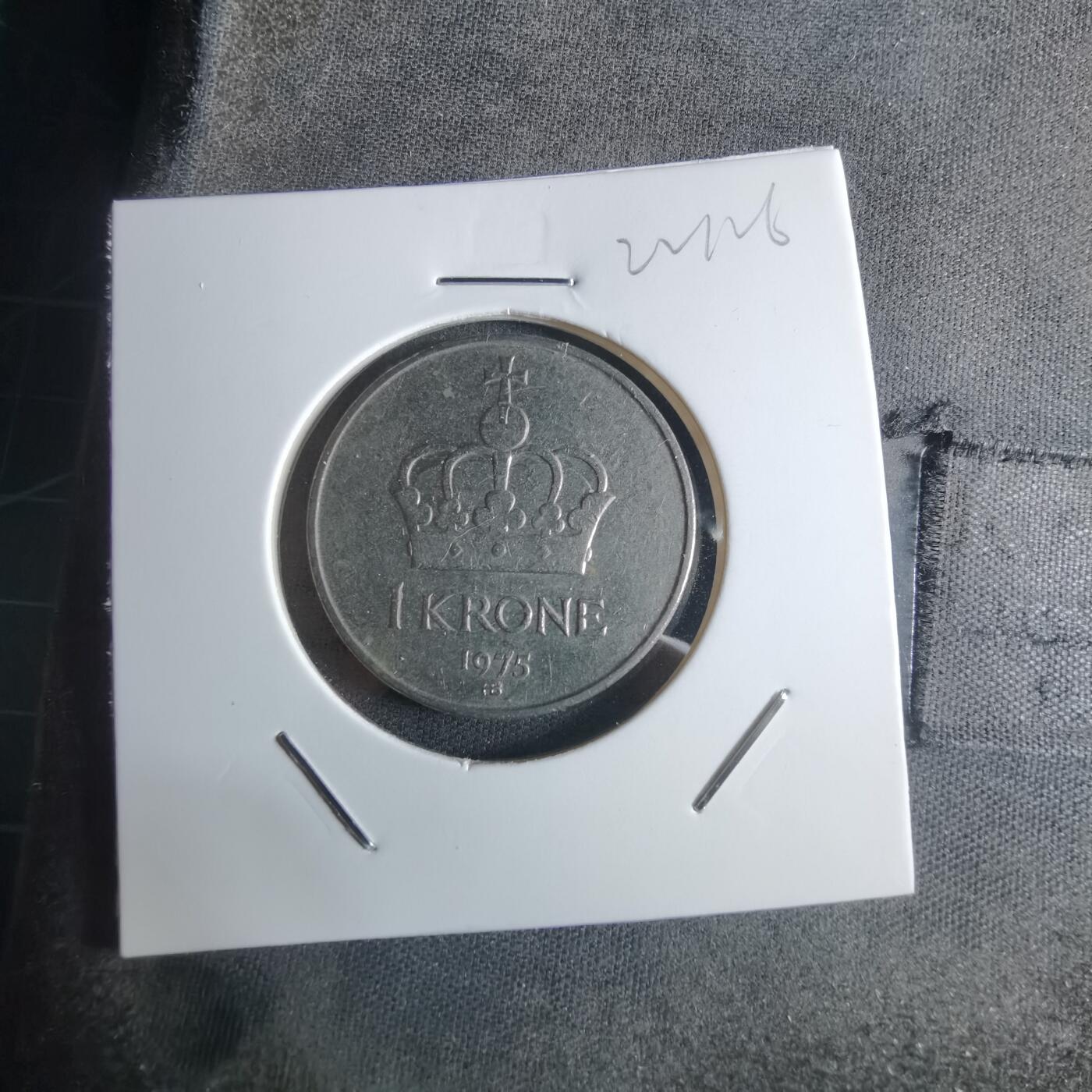 沼泽如烟--第922场 挪威1975年1克朗