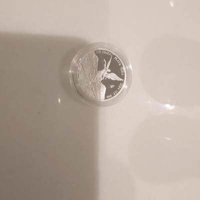 世界钱币～微拍第218期暨2025年第58期  老库存低价起拍 - 银价暴涨～2024年墨西哥自由女神1/10盎司精制银币 10枚为一件一起拍（共计1盎司）