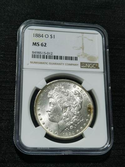 天下钱庄专场欢迎参拍 - NGC MS62 1884美国摩根一美元银币