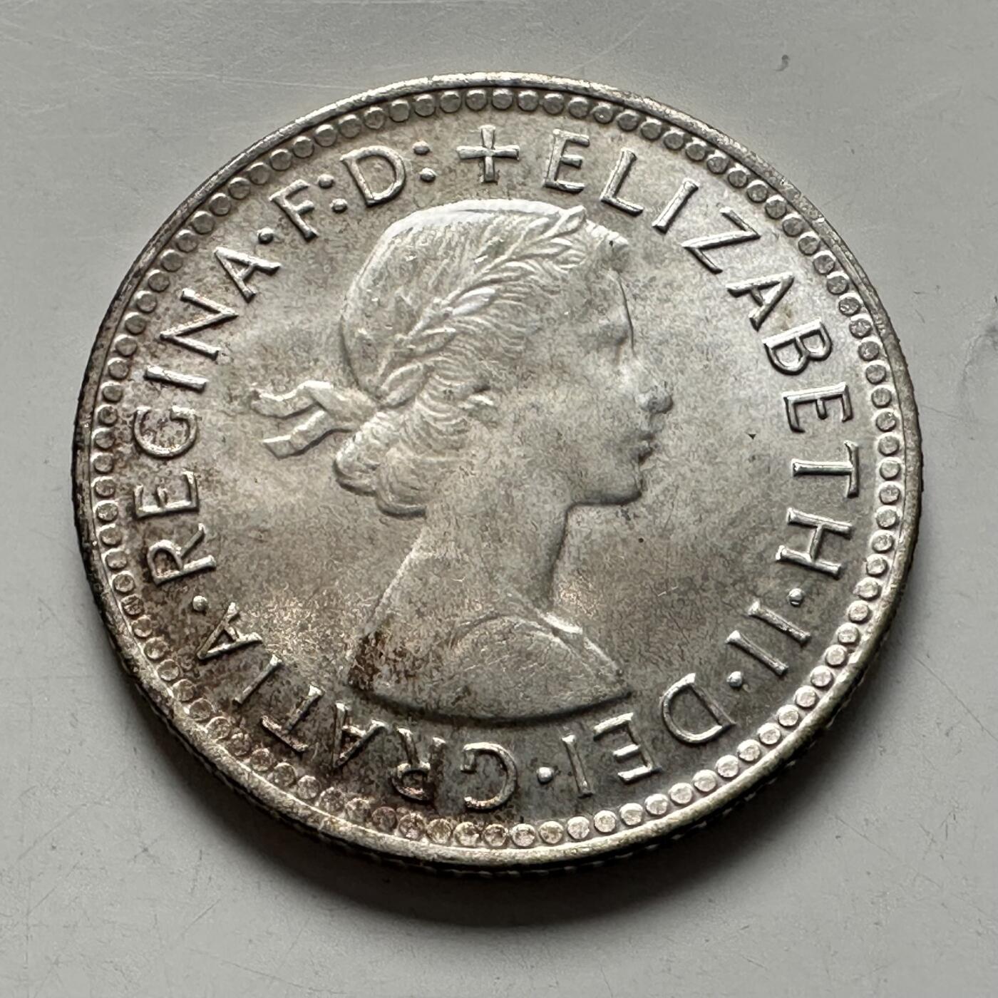 🌹外币初藏🌹🐯2025年第136场  每周二四六晚8️⃣点 接代拍 澳大利亚1962年6便士银币 原光好品