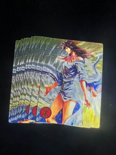 无佣金 不寄存 不收拍 链接少 我只是一个小小的卡牌收藏玩家   需要多宫大佬请私聊 部分卡牌设有底价（不想玩的那么累，即使有底价也会比市场价便宜的多，懂的自然懂） 拒绝小号抬价 大家放心拍 所有拍品部分套有卡膜 部分卡牌多宫 自制卡牌 不包厂瑕 放大镜 品控 勿拍 流拍商品会循环 感谢大家支持 留个关注 不定时上新 谢谢 - 奇点卡牌 天龙八部 刀白凤九宫粗闪