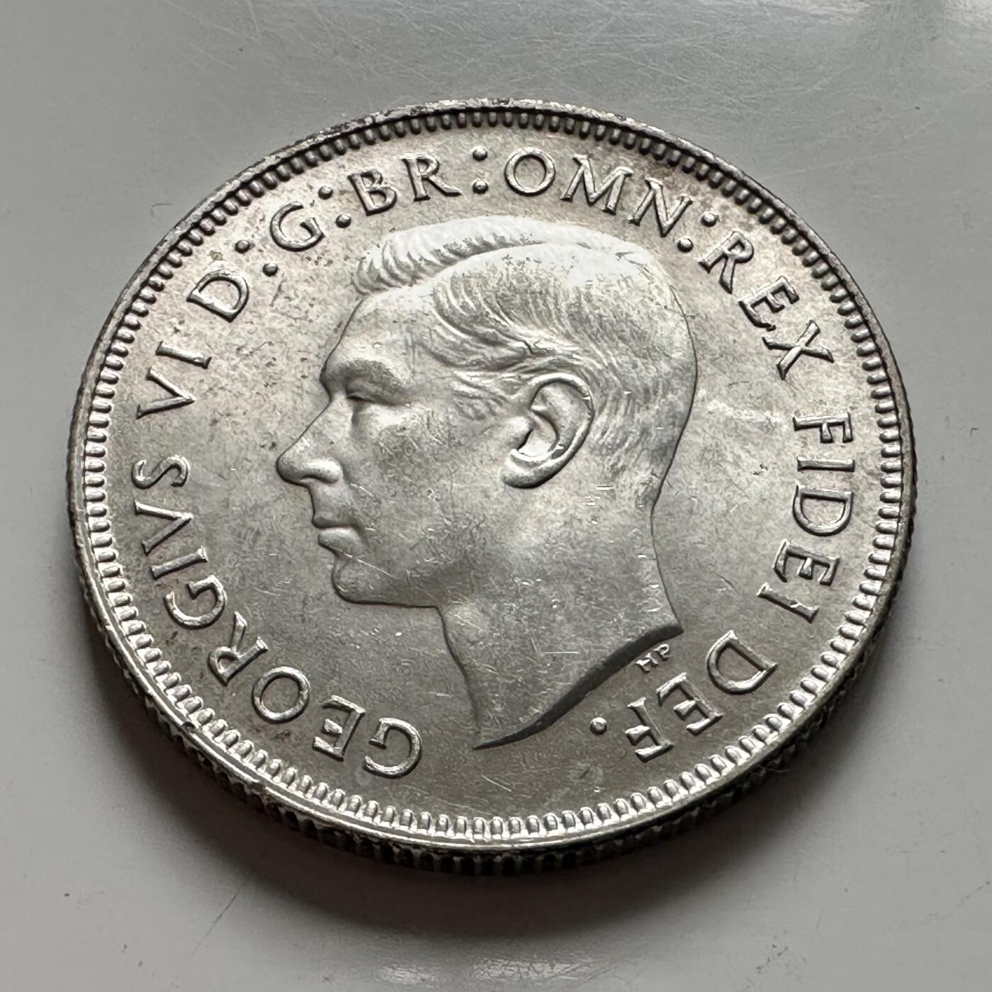 🌹外币初藏🌹🐯2025年第136场  每周二四六晚8️⃣点 接代拍 澳大利亚1951年联邦50周年一弗洛林纪念银币 11.3克 500银