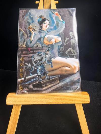 无佣金 不寄存 不收拍 链接少 我只是一个小小的卡牌收藏玩家   需要多宫大佬请私聊 部分卡牌设有底价（不想玩的那么累，即使有底价也会比市场价便宜的多，懂的自然懂） 拒绝小号抬价 大家放心拍 所有拍品部分套有卡膜 部分卡牌多宫 自制卡牌 不包厂瑕 放大镜 品控 勿拍 流拍商品会循环 感谢大家支持 留个关注 不定时上新 谢谢 - 奇点卡牌 澜柚子 灵魅仙踪 冷烫白晶晶