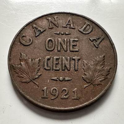 🌹外币初藏🌹🐯2025年第136场  每周二四六晚8️⃣点 接代拍 - 加拿大1921年一分