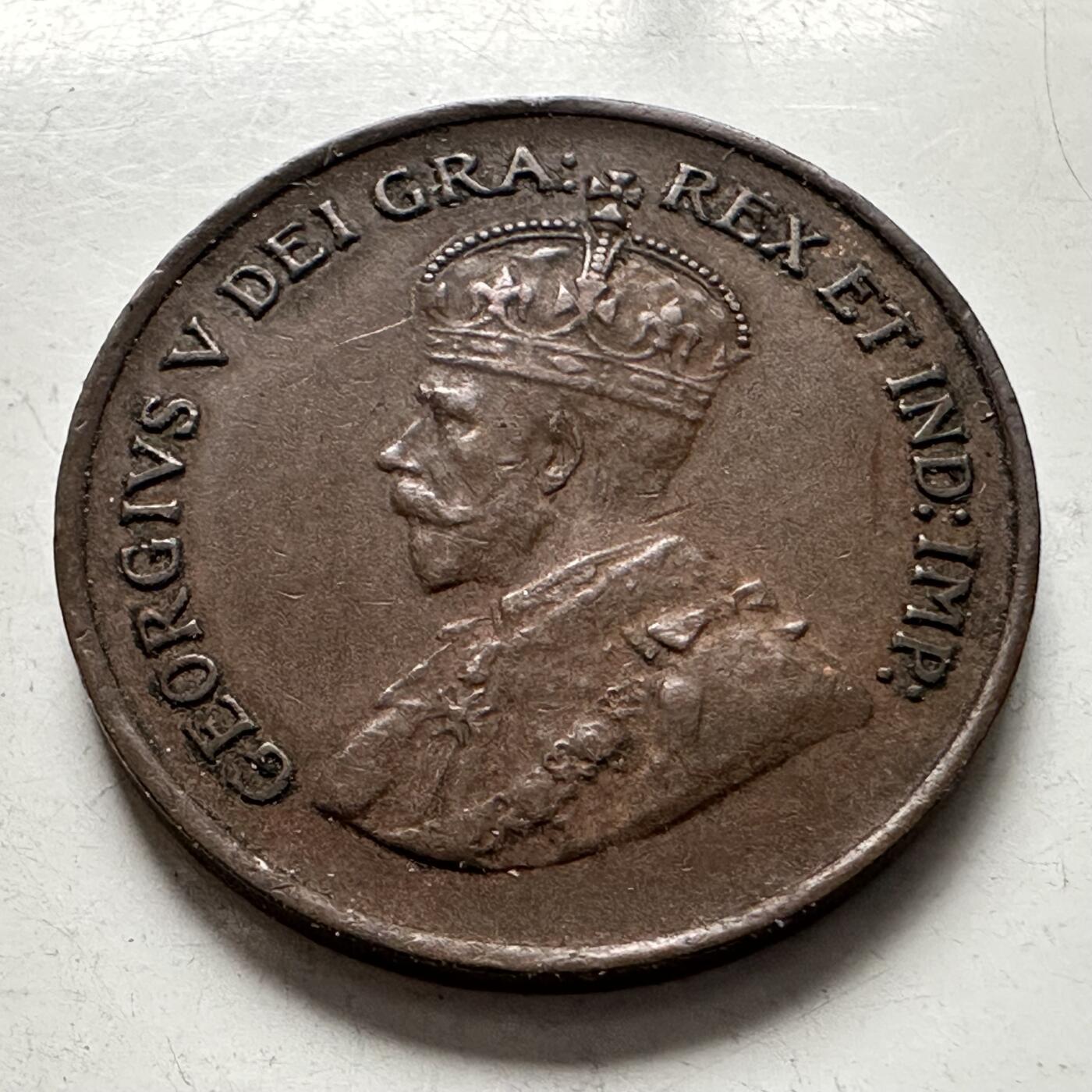 🌹外币初藏🌹🐯2025年第136场  每周二四六晚8️⃣点 接代拍 加拿大1935年一分