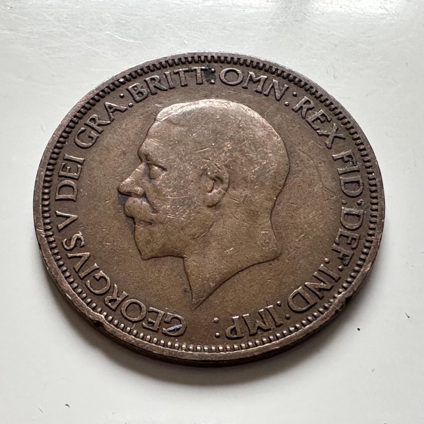 🌹外币初藏🌹🐯2025年第136场  每周二四六晚8️⃣点 接代拍 英国1936年1/2便士