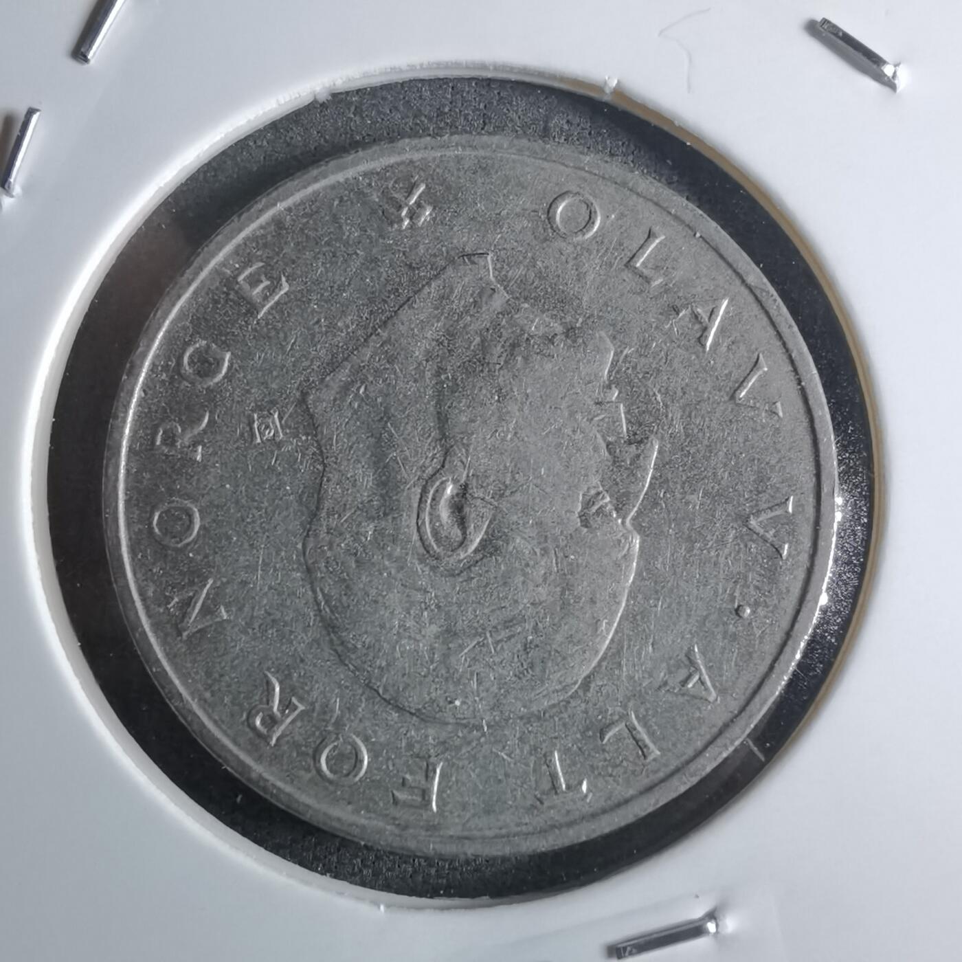 沼泽如烟--第922场 挪威1975年1克朗