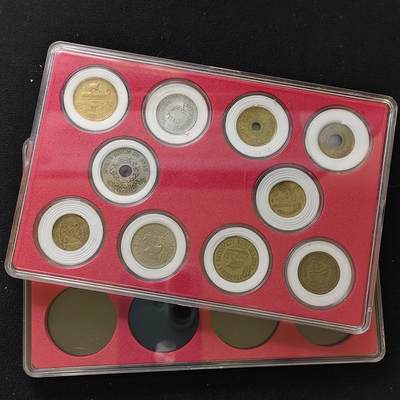 【全场包邮】纯粹捡漏拍482场（免费代拍第19场）-币封+套装+富兰克林（注意佣金） - 【盒装套币】黎巴嫩各年份12枚套币2盒