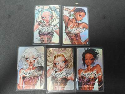 天玑星卡拍第146期《12.4周四截拍》持续收拍收评中 满赠卡需备注 - 【亲签卡】LOVE 女团 小卡 一套