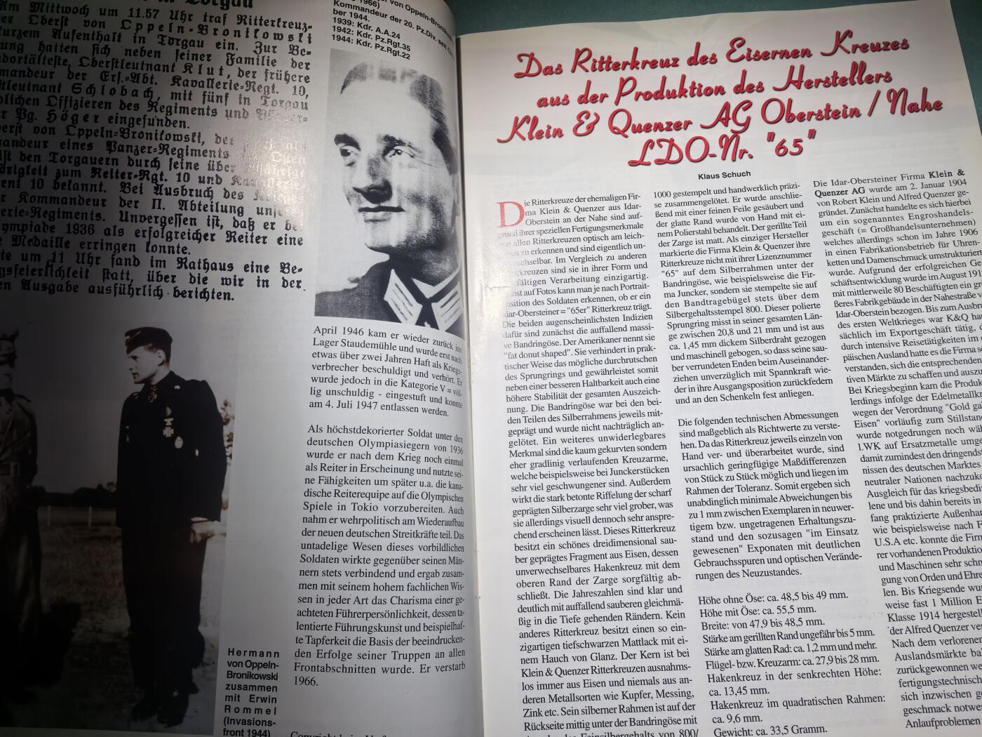 盛世勋华——号角文化勋章邮票专场拍卖第291期 德国出版 Militaria-Magazin杂志 2003年1/2月刊总第106期 58页