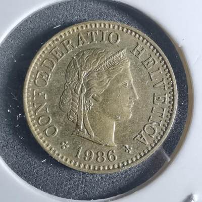 沼泽如烟--第922场 - 瑞士1986年五分