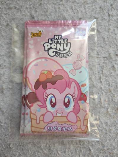 【随心含颖卡拍51期】卡游/集卡社/卡卡沃 抽卡机专场拍卖【无佣金】 - 卡游 小马宝莉甜梦友谊贴 3包