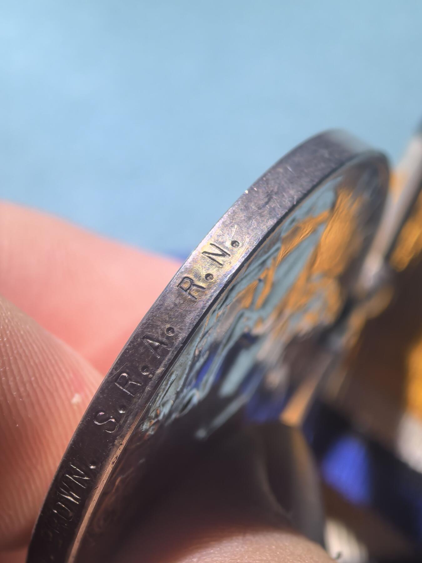 盛世勋华——号角文化勋章邮票专场拍卖第291期 英国一战战争奖章 银制 重1盎司925银 原绶带带边铭