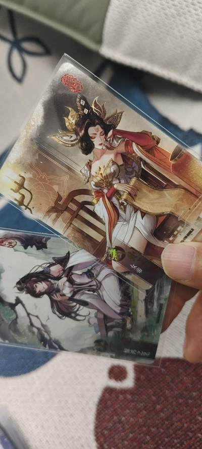 秋原瞳的小店第二十九期（持续收拍，今年的最后的一次旅行，期待在有雪的路上） - 卡游王者荣耀逸闻对卡，主仆——武则天，上官婉儿