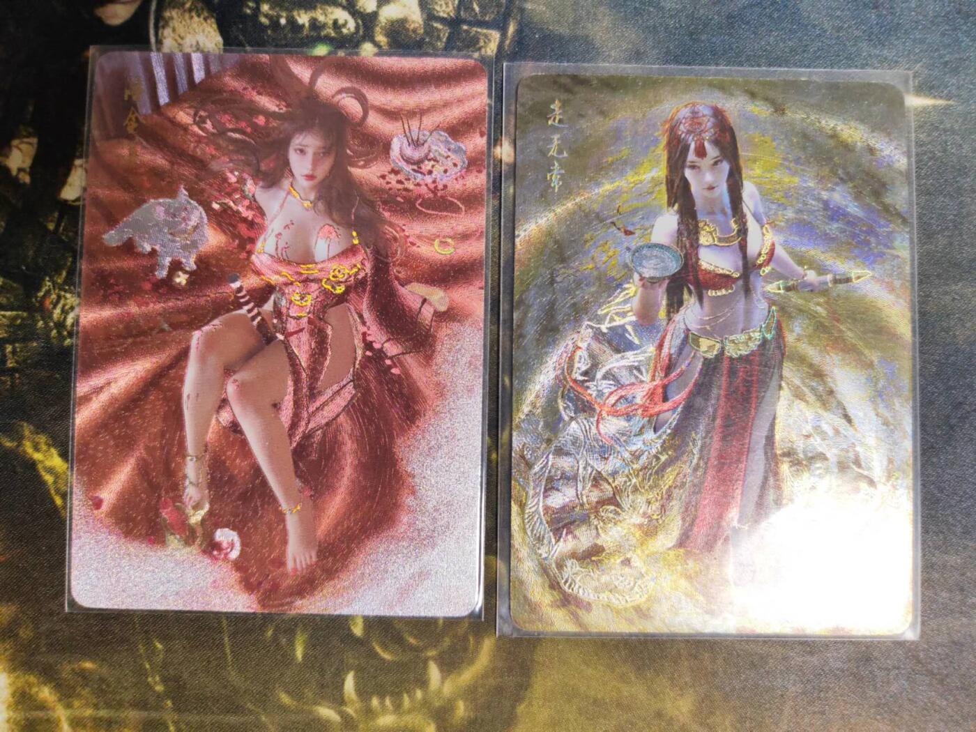 阳大大卡牌拍卖第85期（持续收拍品，周六晚上九点截拍，进群福利早知道） 燎原人间传 刷子 幻粗单服饰 走无常 潘金莲 各1张