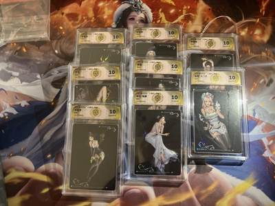 欢迎送拍、零成本上架，释放现金流，合理分配上拍卡品 - 【炫彩】毒瘤 一弹8张 （分数如图）焱卡文化&art系列