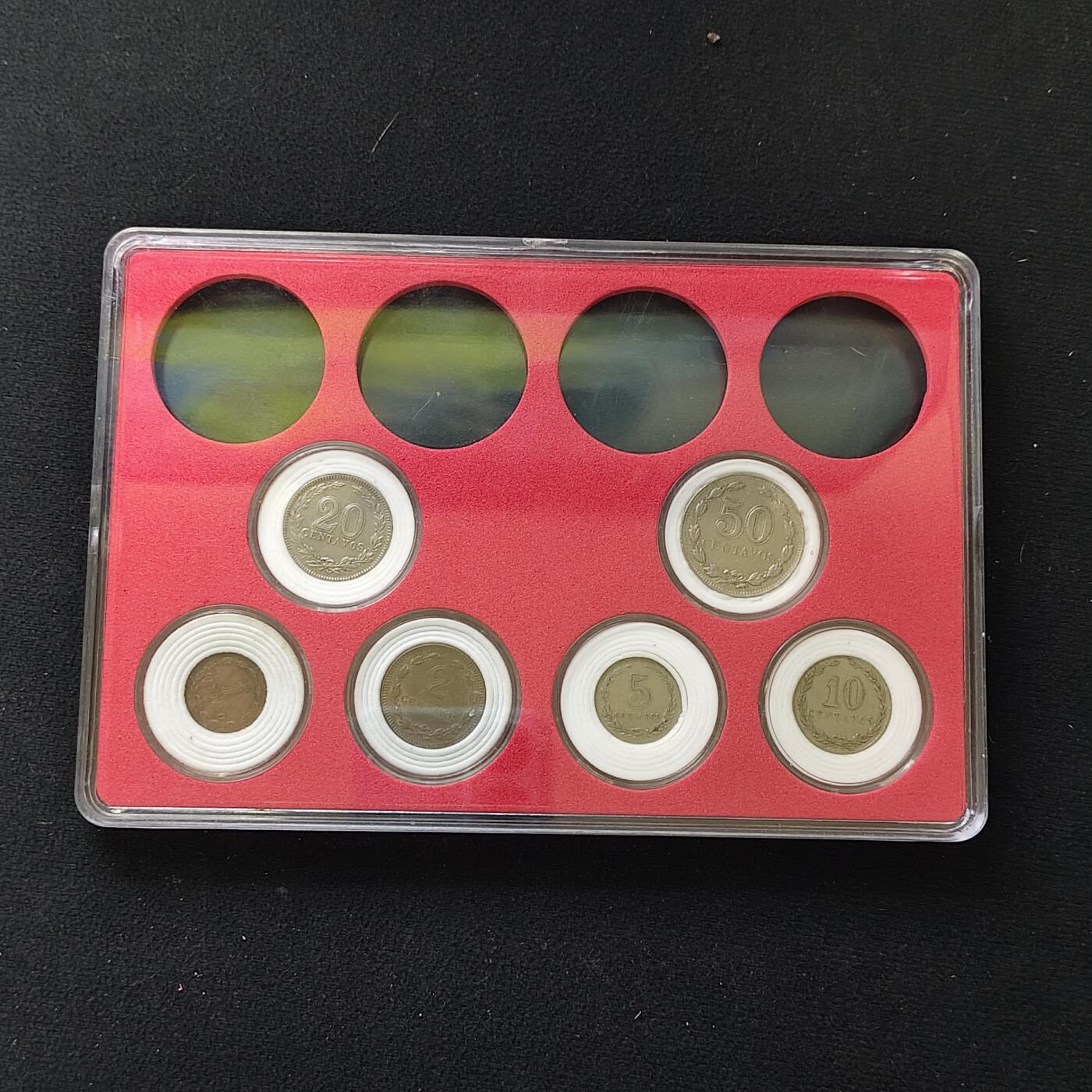 【全场包邮】纯粹捡漏拍482场（免费代拍第19场）-币封+套装+富兰克林（注意佣金） 【盒装套币】阿根廷各年份2套14枚2盒