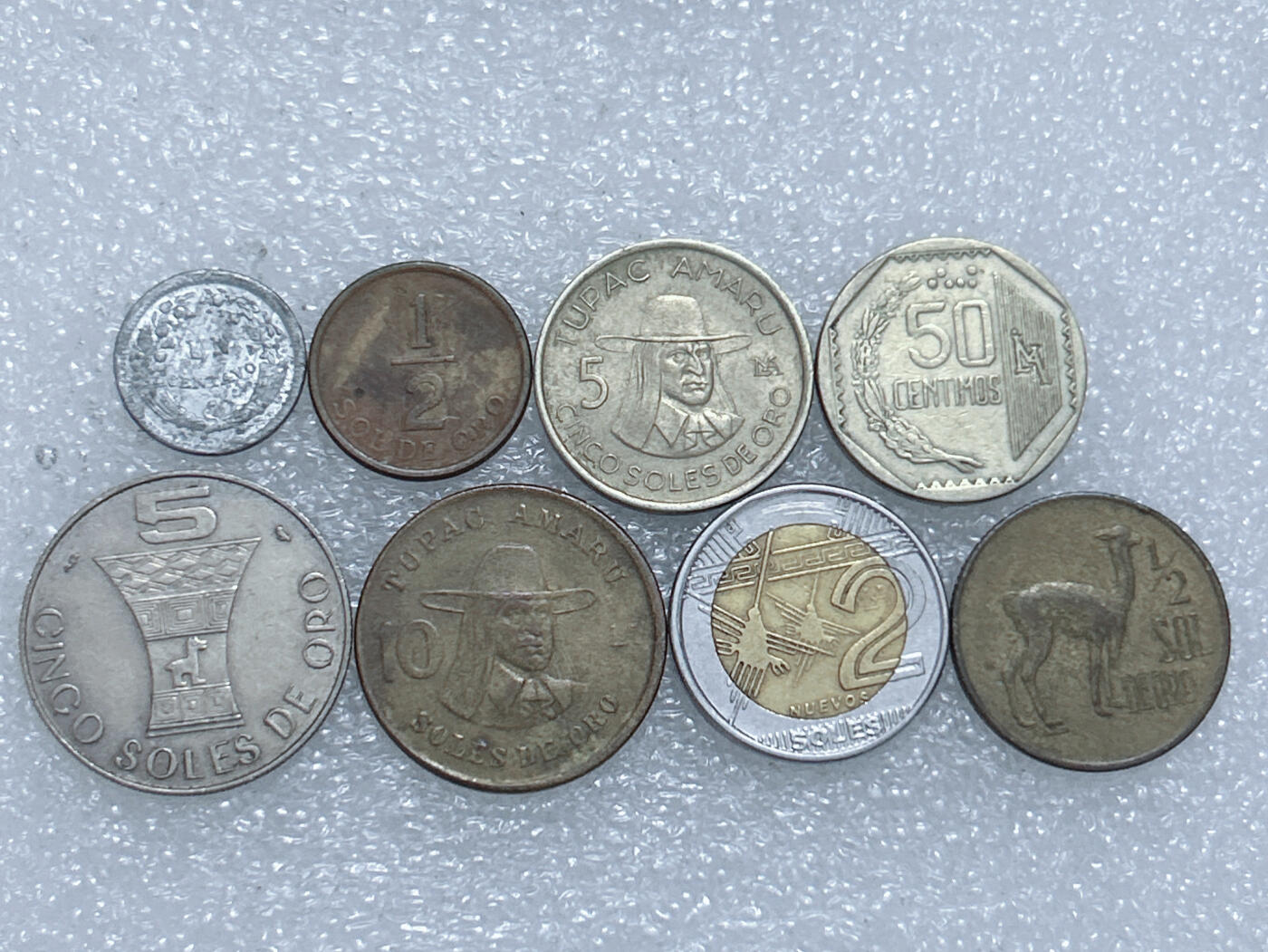 第一海外回流一元起拍收藏 散集专场  第275期 秘鲁硬币 8枚