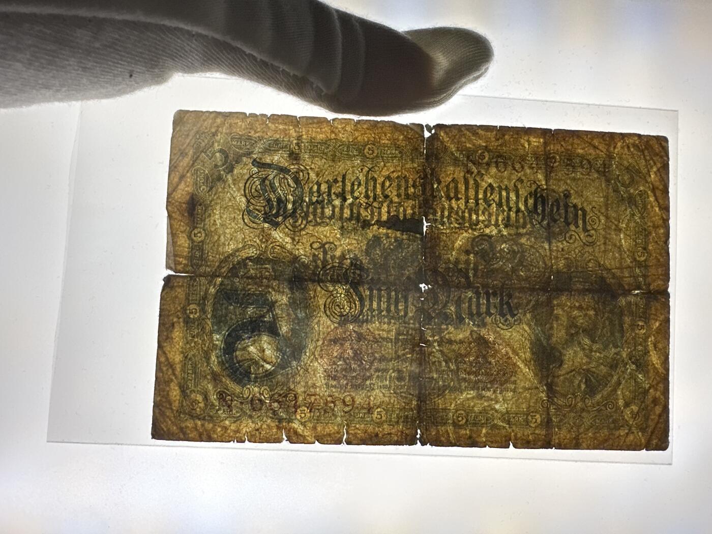 12.5纸币专场 欧洲大票幅旧钞4张