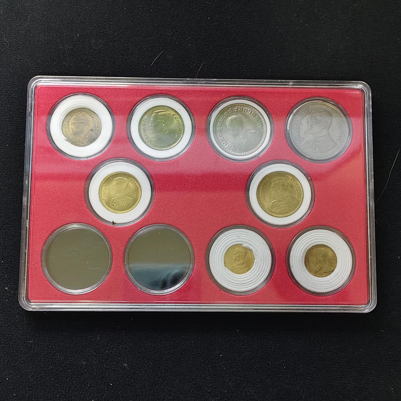 【全场包邮】纯粹捡漏拍482场（免费代拍第19场）-币封+套装+富兰克林（注意佣金） 【盒装套币】泰国拉玛八世-拉玛九世各年份23枚3盒