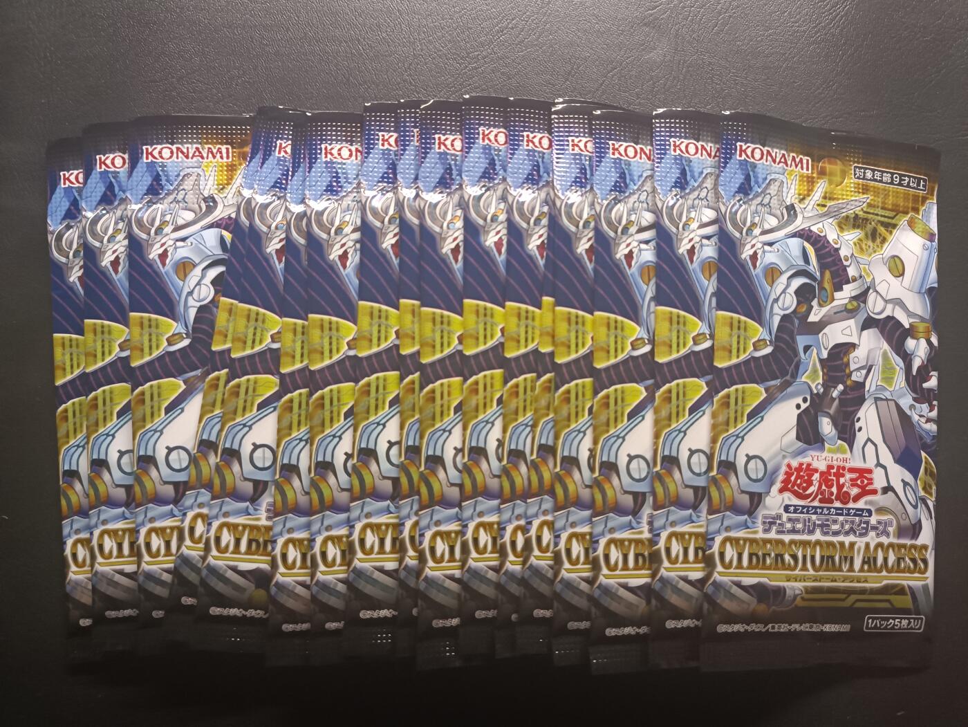 荟藏Assembly特殊场甲号——卡牌处理 游戏王 日文日版 电子风暴访问补充包 批量17包 不做内含出货任何承诺