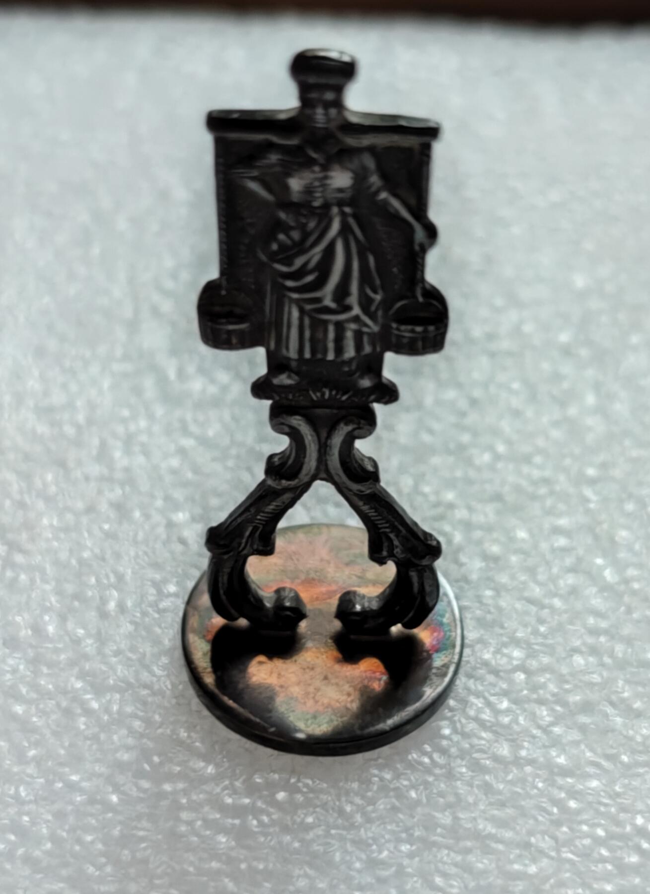 瓶子🏺第219期拍卖会  19-20世纪银质漆火印  压印