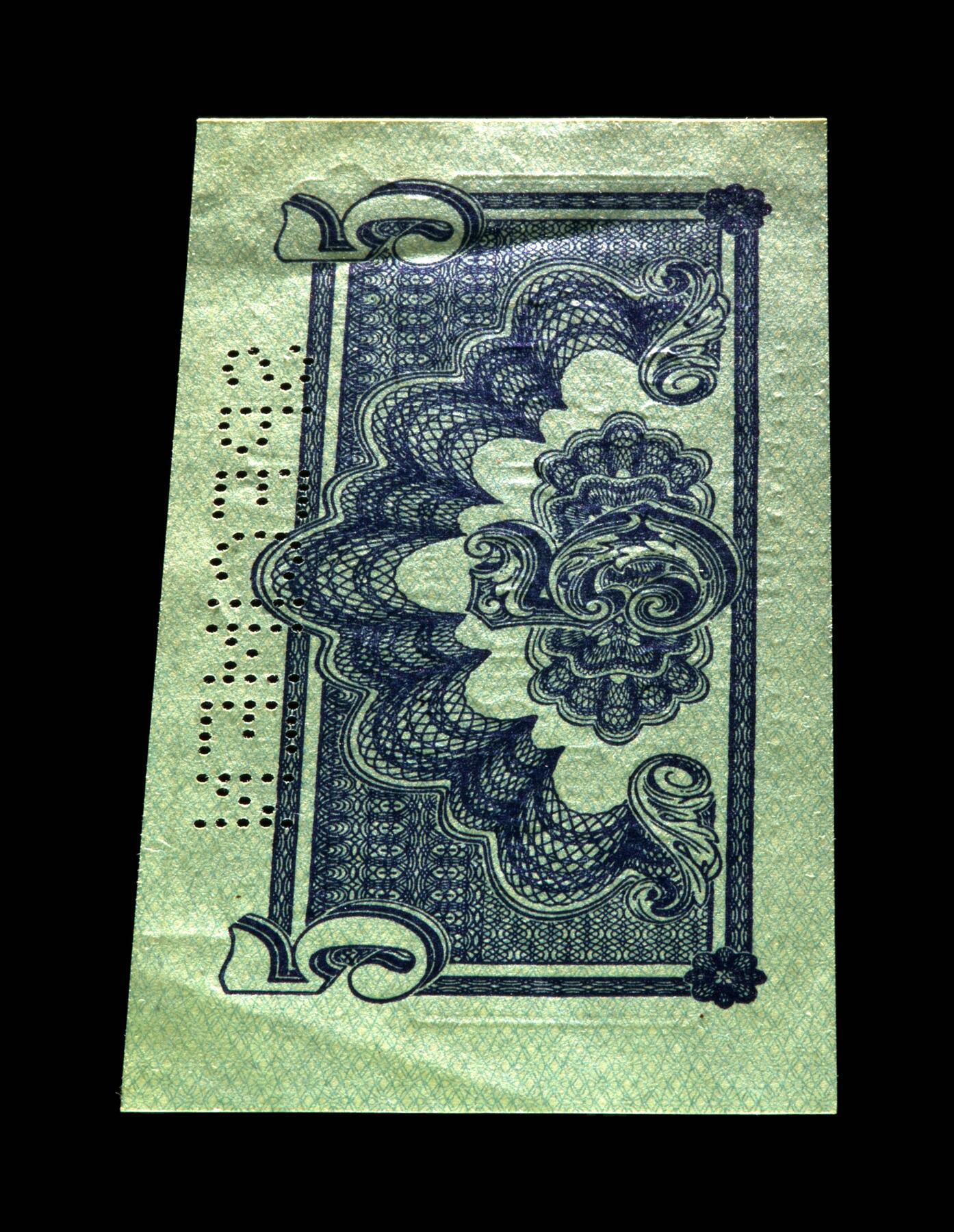 12.5纸币专场 Pick#46s 1944 5 Korun 63 EPQ