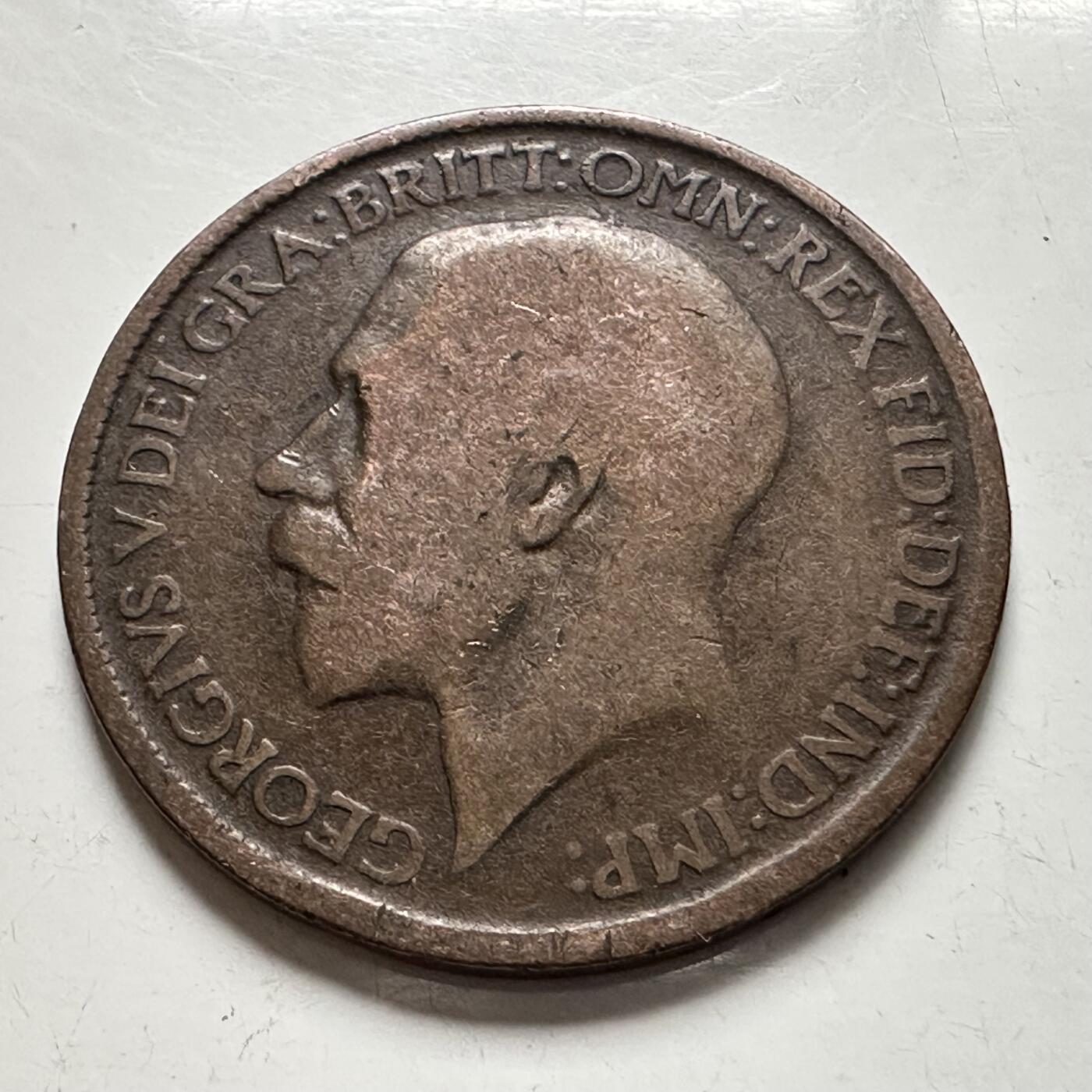 🌹外币初藏🌹🐯2025年第136场  每周二四六晚8️⃣点 接代拍 英国1916年1/2便士