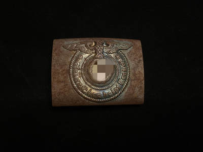 勋章专场 - 德三党卫军腰带扣自辨