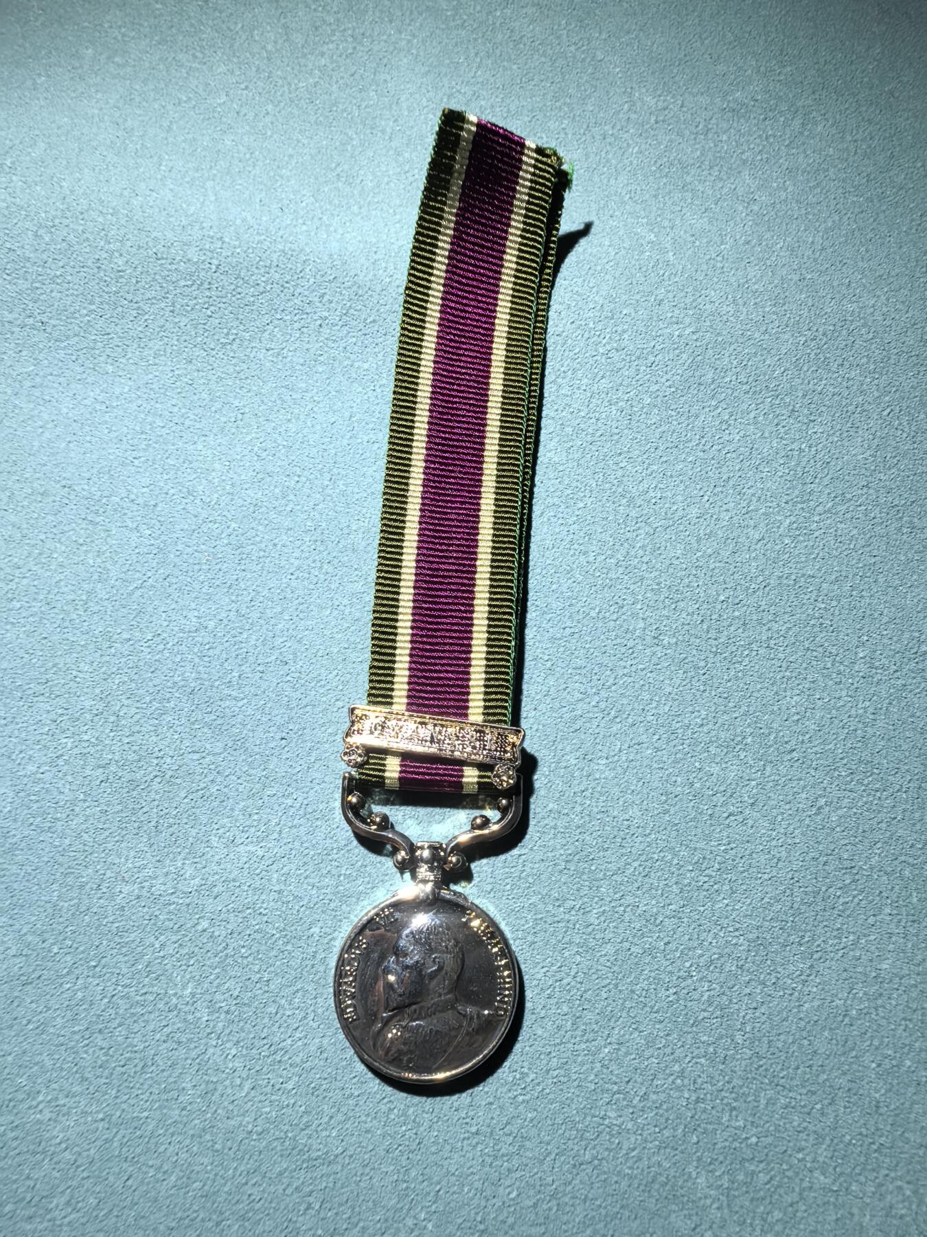 盛世勋华——号角文化勋章邮票专场拍卖第291期 英国的1903-4西藏奖章迷你章 带江孜饰条