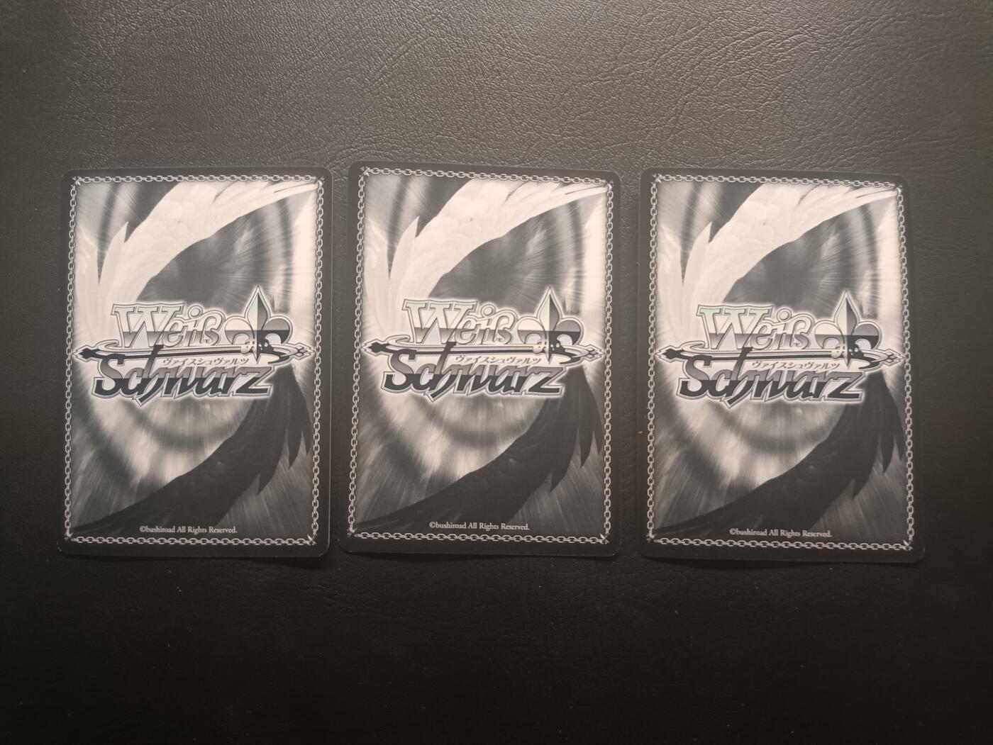 荟藏Assembly特殊场甲号——卡牌处理 WS黑白之翼 BanGDream系列 日版特典卡批量3张 工艺问题正常微弯曲