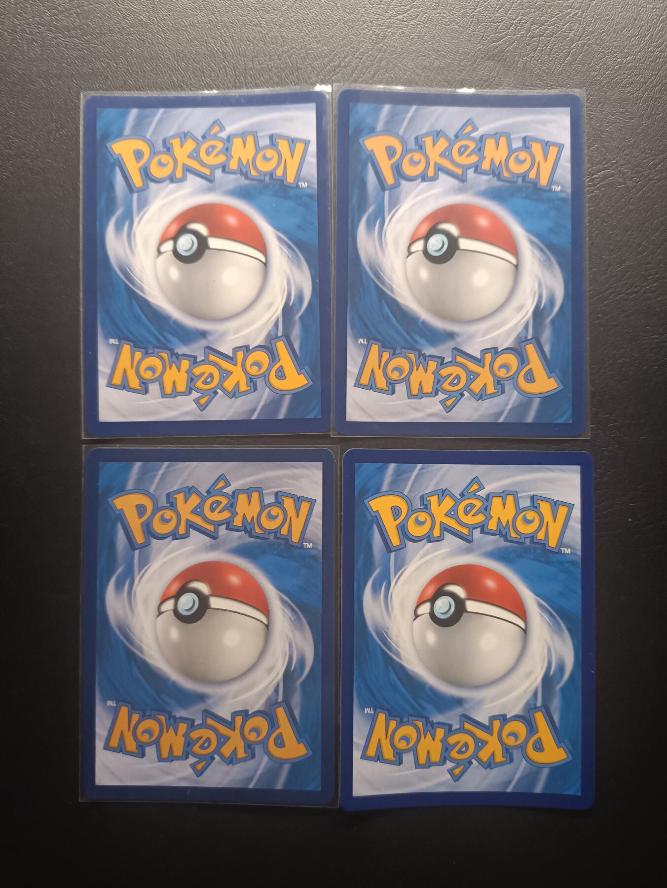 荟藏Assembly特殊场甲号——卡牌处理 宝可梦简中RR/RRR闪批量4张 工艺问题正常弯曲