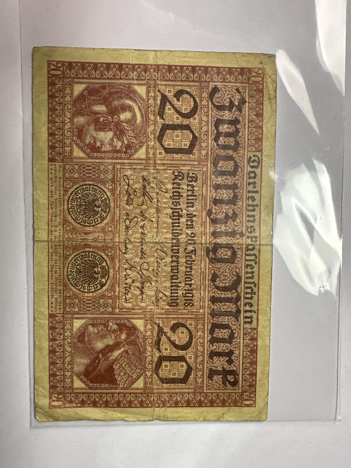 12.5纸币专场 欧洲大票幅旧钞4张