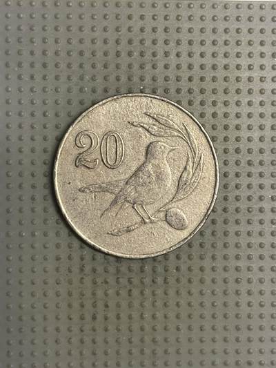 2025年第132场各国散币拍卖（总第132场） - 塞浦路斯1985年20米尔